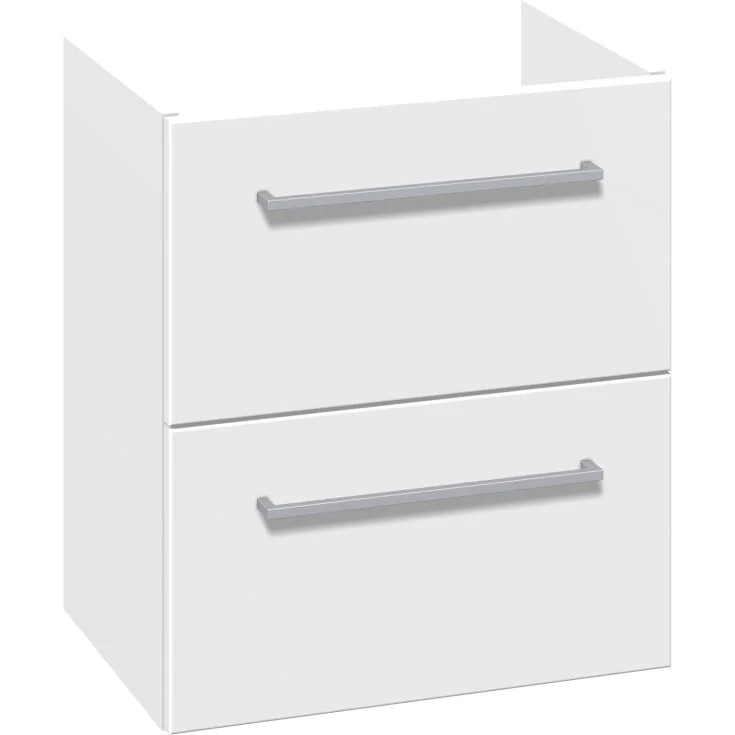 Dansani Mido+ servantskap, 50×35 cm, matt hvit | P04-1010