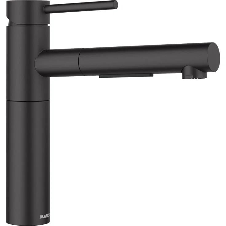 Blanco Alta-S II kjøkkenarmatur, uttrekkbar tut, sort matt | BC-527553 Blanco Alta-S II kjøkkenarmatur, uttrekkbar tut, sort matt | BC-527553