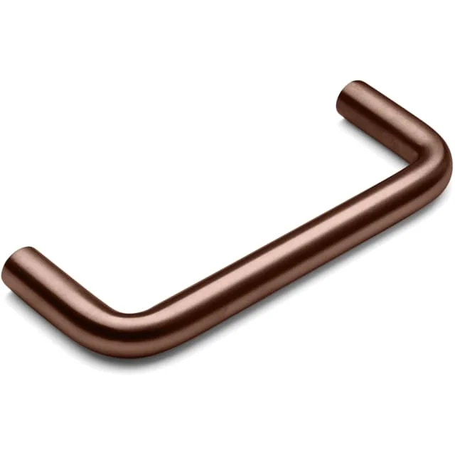 D Line håndtak, cc 128 mm, børstet bronse | 143812P5136
