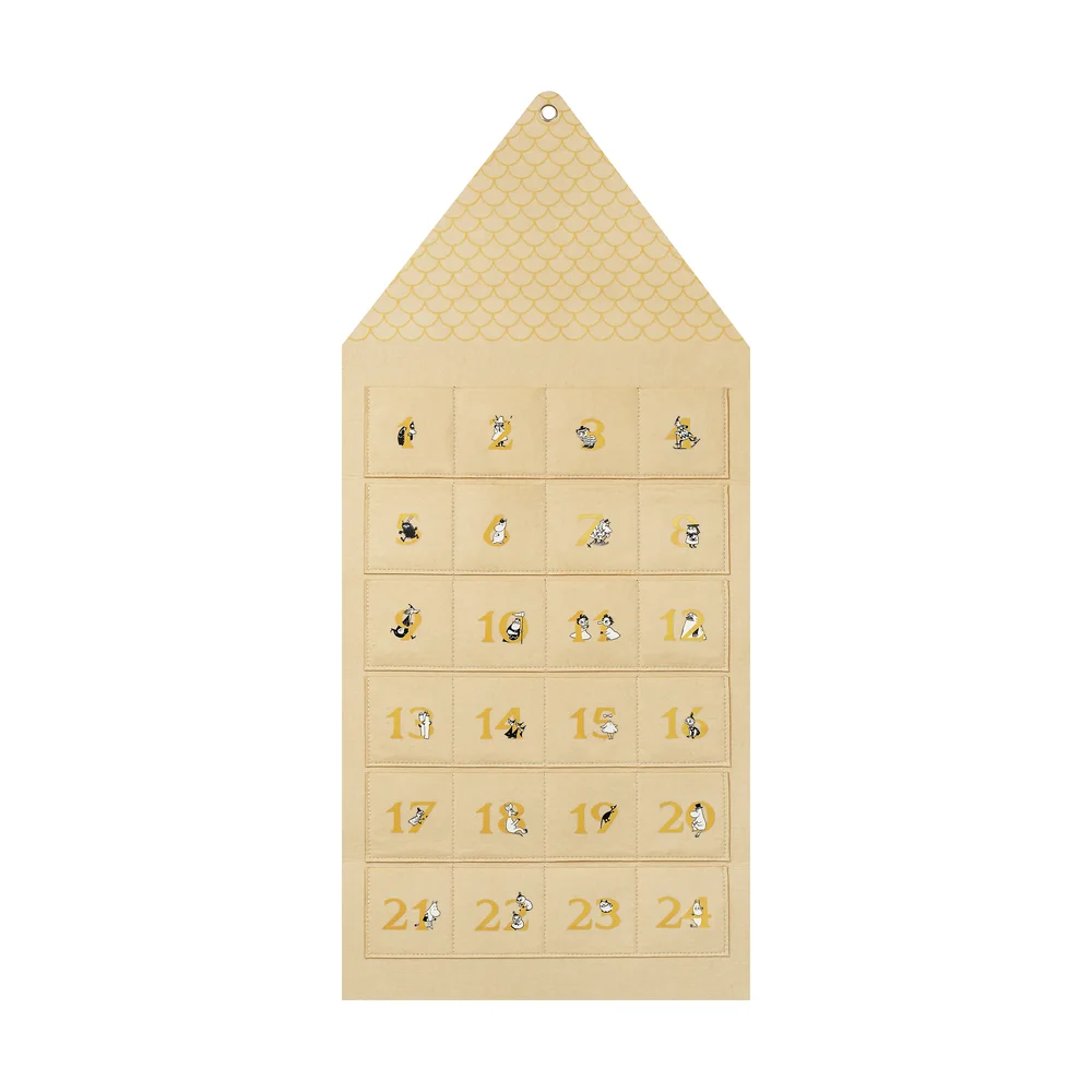 Moominhouse adventskalender 45×100 cm v:5281672 Moominhouse adventskalender 45×100 cm v:5281672