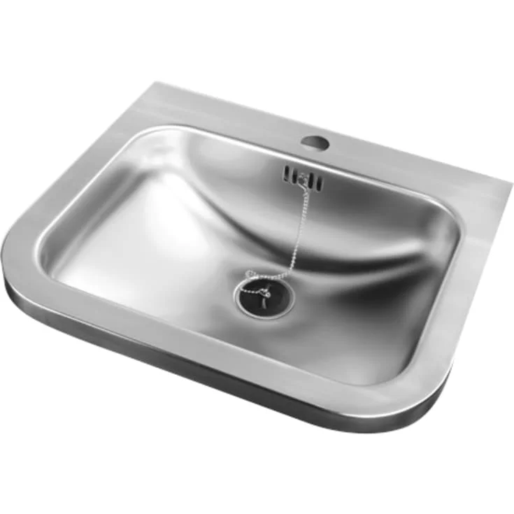 Purus V480 servant, 48x40 cm, rustfritt stål | 639144-110