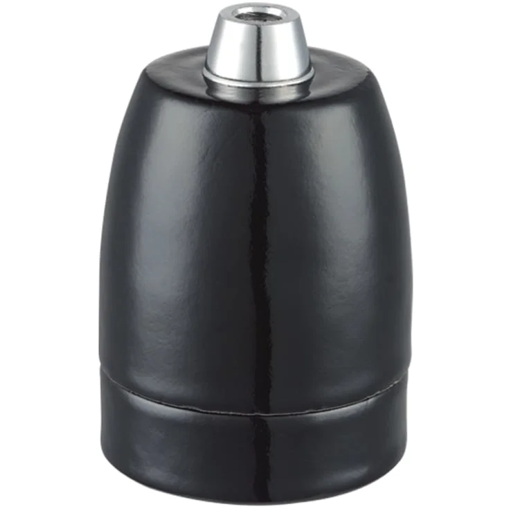 Halo Design Porselen Fatning , svart | 717408 Halo Design Porselen Fatning , svart | 717408
