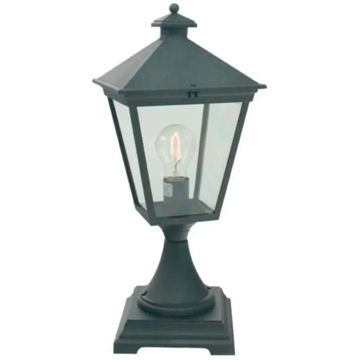 Norlys London 484 portstolpe, LED max 9W, E27, IP54, sort | 3101712