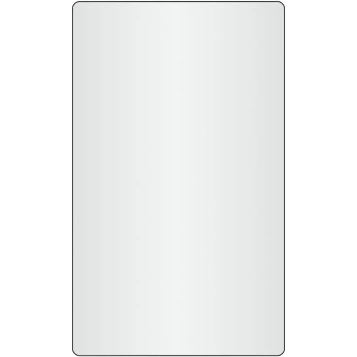 Speil Loevschall Refine Square, 60x100 cm, sort | 3443459118