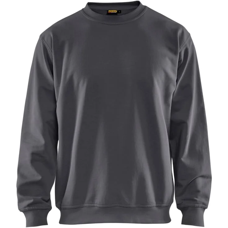 Blåkläder Workwear X3340 collegegenser, mørkegrå, str. 3XL | 3340-1158-9800_3XL