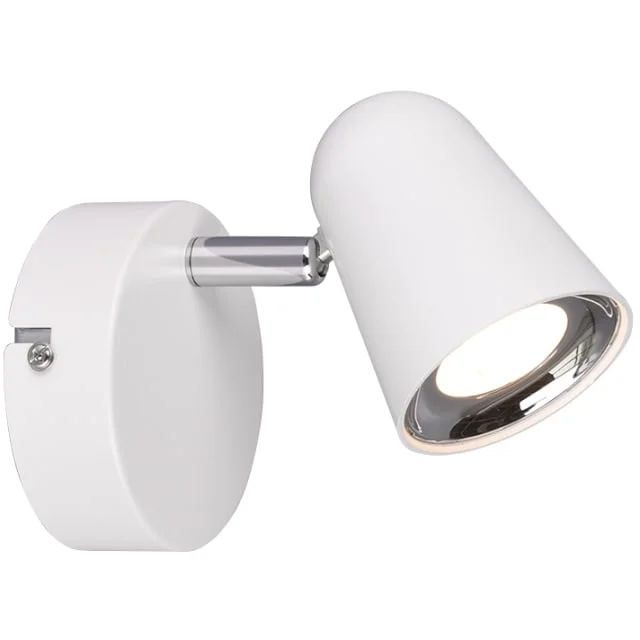 Trio Lighting Toulouse vegglampe, hvit | R82121131