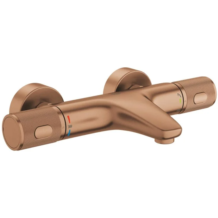 Grohe Precision Feel badekarbatteri, børstet kobber | 34788DL0