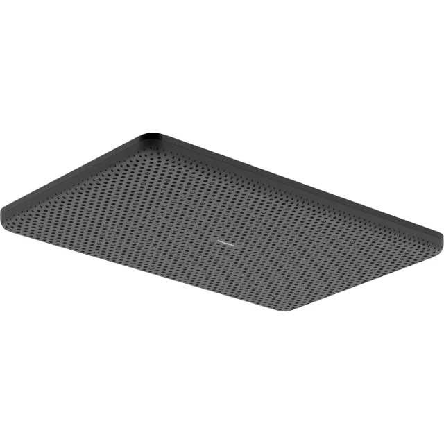 Hansgrohe Raindance Alive Q takdusj, 34,3×21,4 cm, børstet sort krom | 24530340 Hansgrohe Raindance Alive Q takdusj, 34,3×21,4 cm, børstet sort krom | 24530340