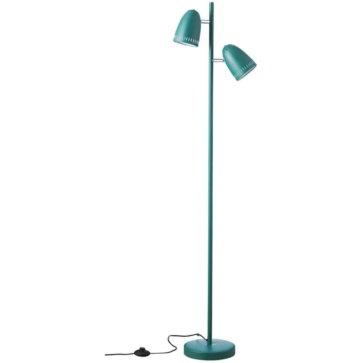 Superliving Dynamo Twin gulvlampe, grønn | SL08000