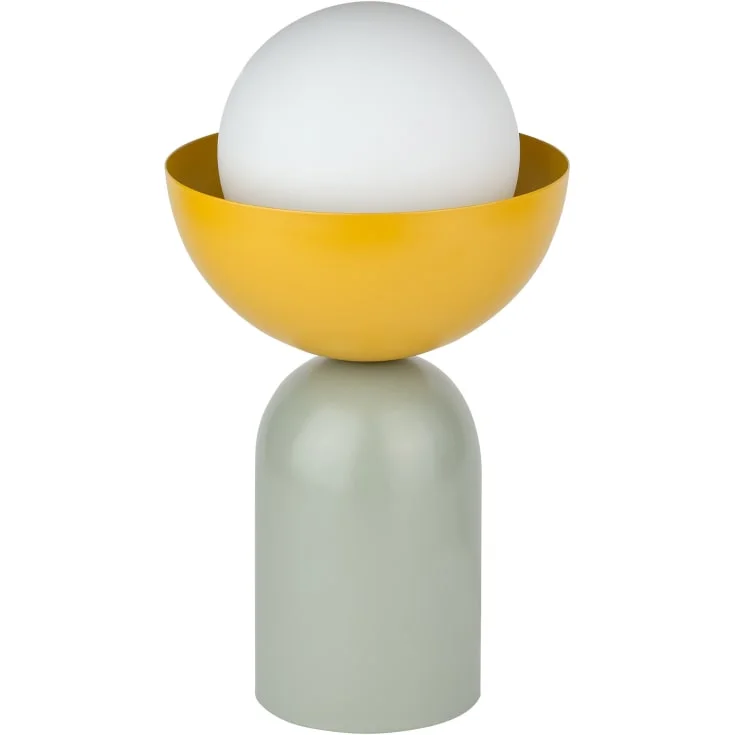 Osram Decor Bowl bordlampe, grønn/gul | 4058075847040