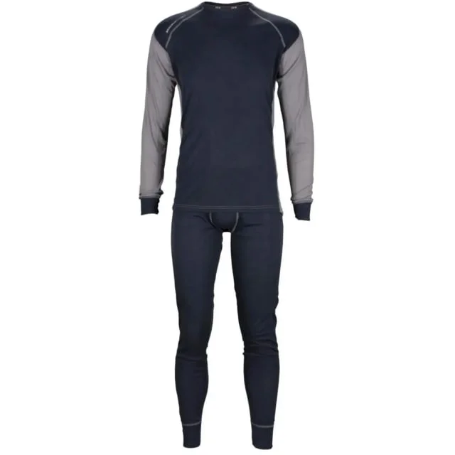 Bekken & Strøm Majavatn superundertøy sett, unisex, str. XL, koksgrå/grå | 612583 Bekken & Strøm Majavatn superundertøy sett, unisex, str. XL, koksgrå/grå | 612583