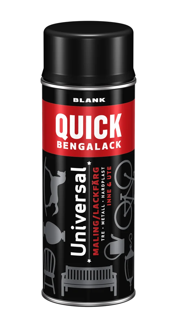Bengalack spray sort blank 400ml v:8758330 Bengalack spray sort blank 400ml v:8758330