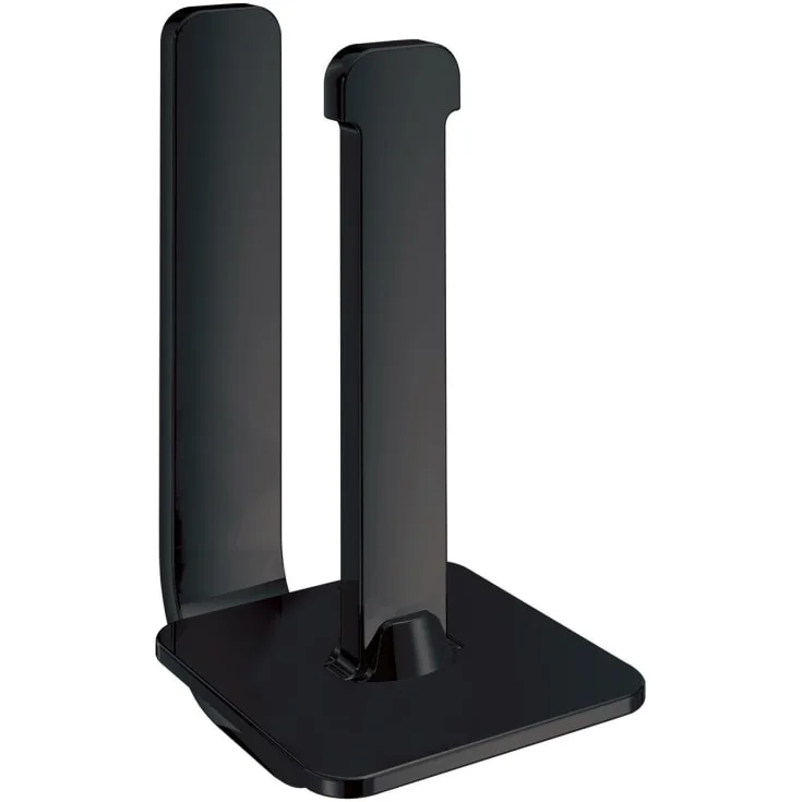 Hefe Outline reservetoalettrullholder, matt sort | 32241402
