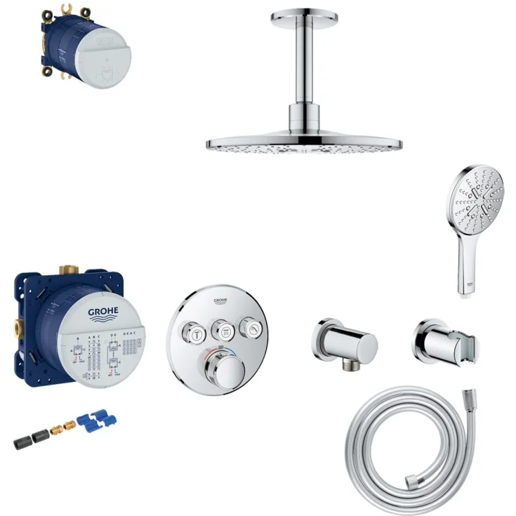 Grohe Grohtherm Smartcontrol dusjsett, krom | 128191