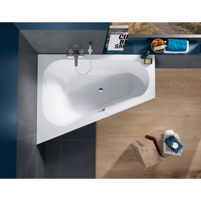 Villeroy & Boch Loop & Friends badekar, 175x135 cm, venstre, hvit | UBA175LFS9LIV-01