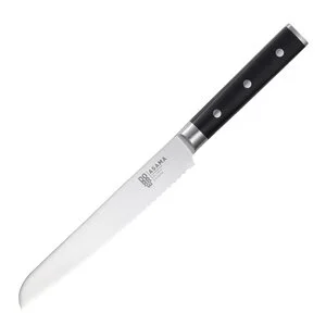 Asama brødkniv 20 cm svart/sølv v:2278827