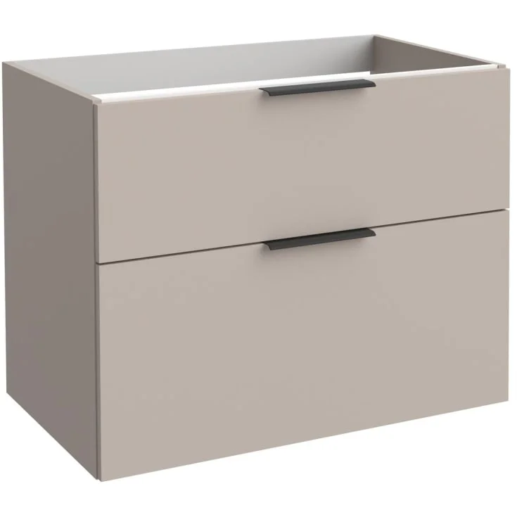 Korsbakken BIG underskap, med 2 skuffer, soft-close, 79x45,5 cm, taupe | 330513080