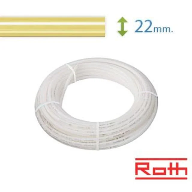 120 meter Roth MultiPex rør for tappevann, 22 x 3,0 mm, 120 meter | 17087365.252 120 meter Roth MultiPex rør for tappevann, 22 x 3,0 mm, 120 meter | 17087365.252