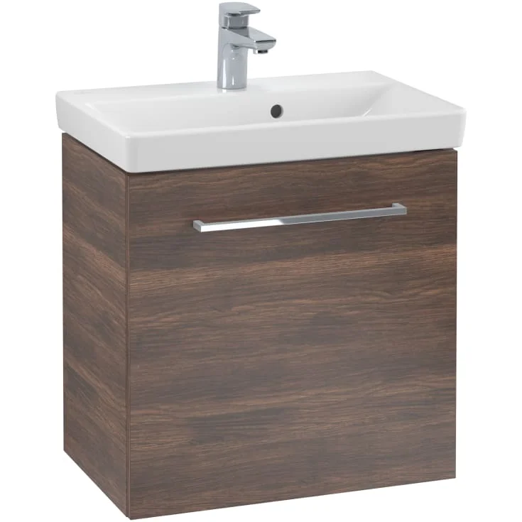 Villeroy & Boch Avento A888 servantskap, 52,6x38,2 cm, høyre, brun eik | A88801VH
