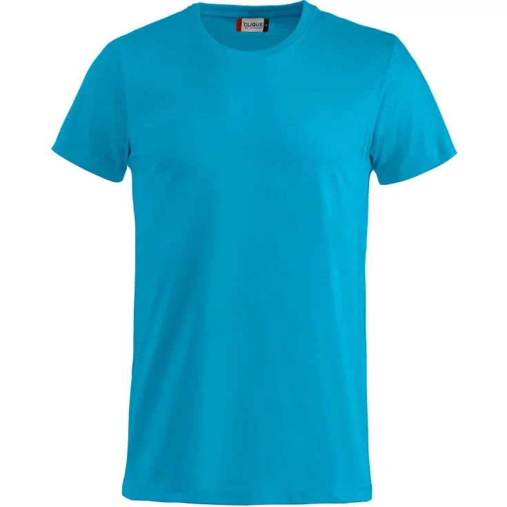Clique Basic t-skjorte, turkis, str. 4XL | 029030-54_4XL
