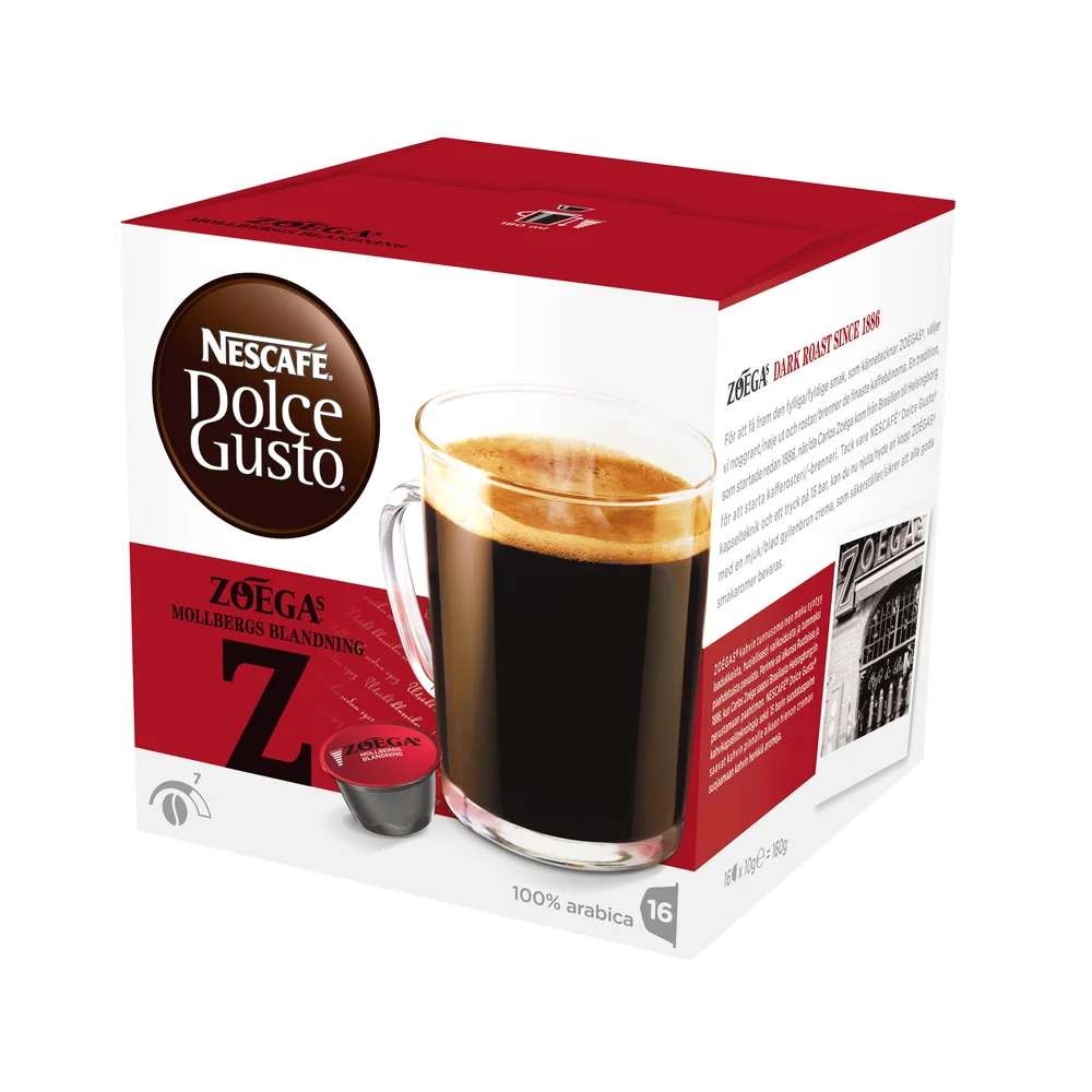 Kaffekapsel Zoegas Mollbergs blanding 16stk v:3477389