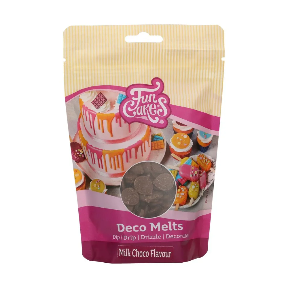 Deco Melts melk sjokoladesmak 250g v:7355589