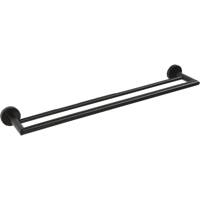 Kriss Simple håndklestang, 60 cm, sort | KTS1032
