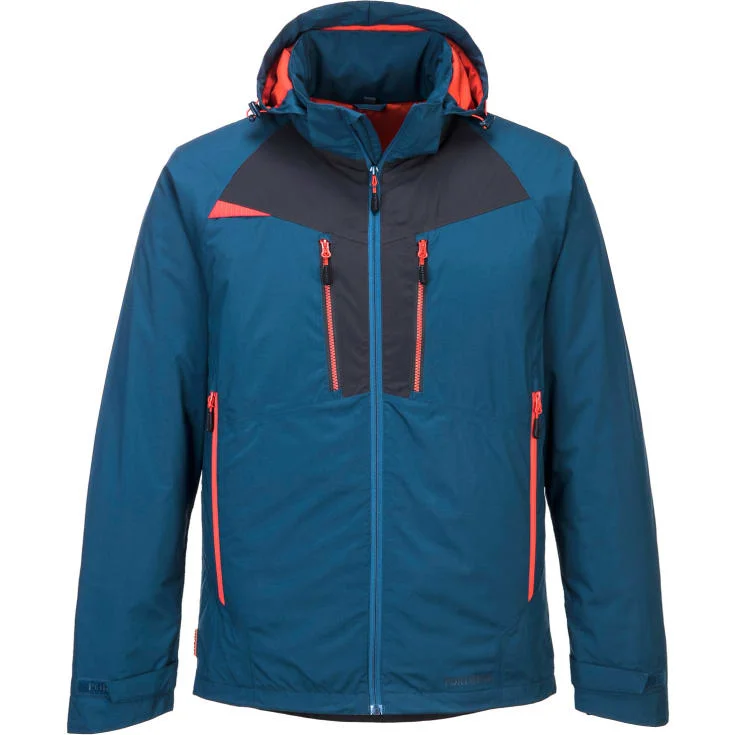 Portwest DX4 jakke, petroleumsblå, str. 3XL | DX460-MBR_3XL