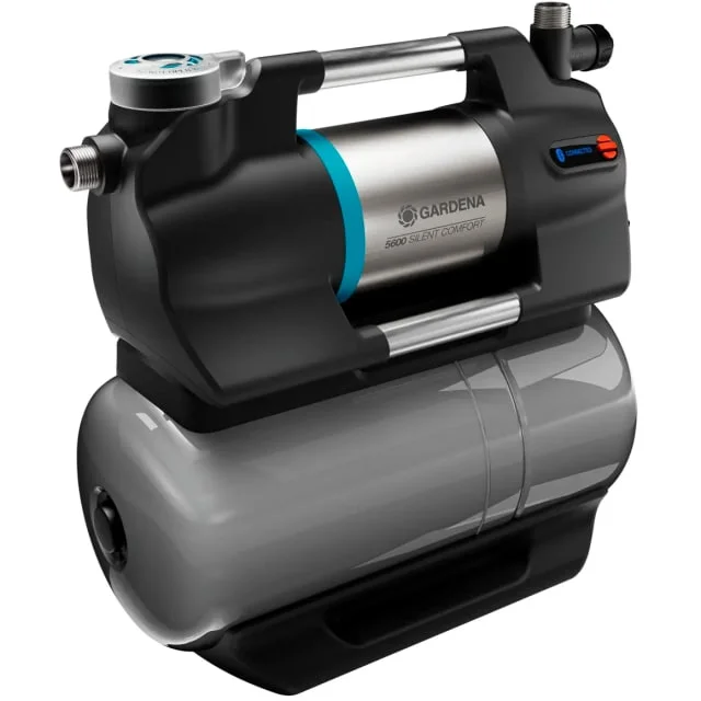 Gardena SilentComfort vannpumpe, stillegående, bluetooth, 5600 l/t, 25 l | 09067-20 Gardena SilentComfort vannpumpe, stillegående, bluetooth, 5600 l/t, 25 l | 09067-20