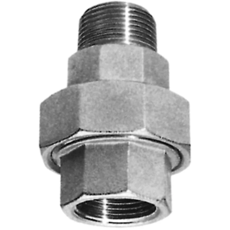 Rustfri union nippel/muffe 1" | 24251