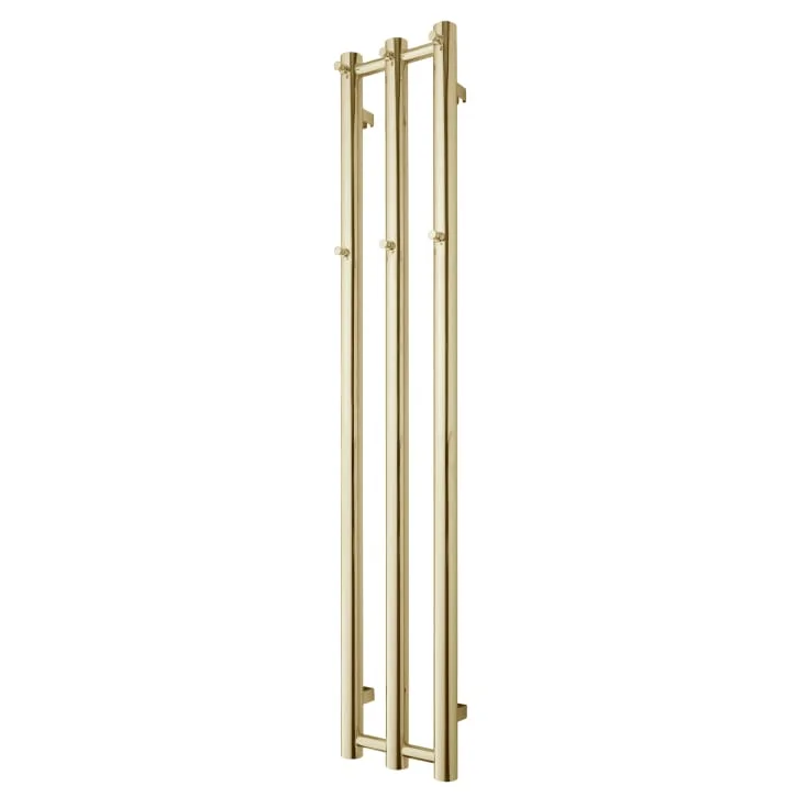 TVS Plus 3 håndkletørker, kombi, 26,5x140 cm, gull | PLUS3GU