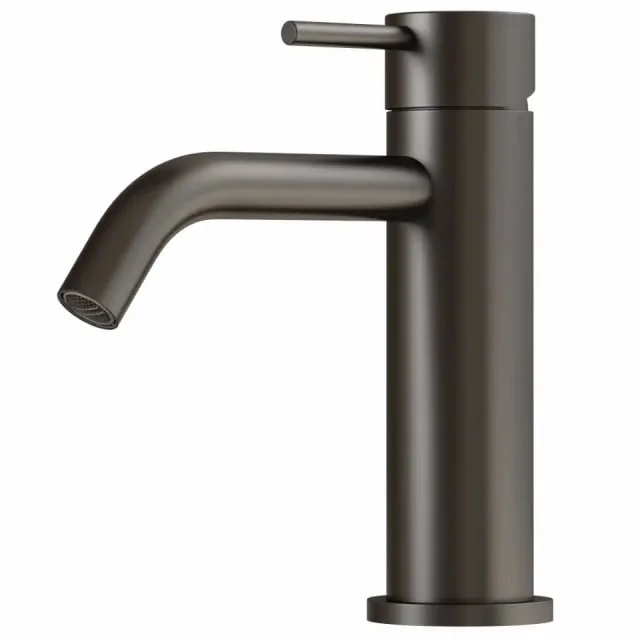 Lavabo Mira 140 RS servantbatteri, sort krom | 51146