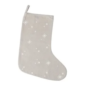 Christmas Fable julestrømpe 45 cm sand v:8213525