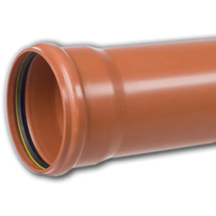 Kloakkrør 160 mm PVC, SN8, 1000 mm | 032343L100