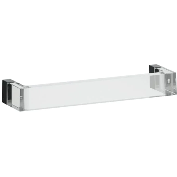 Kartell Laufen Rail håndklestang, 30 cm, transparent | H3813300840001