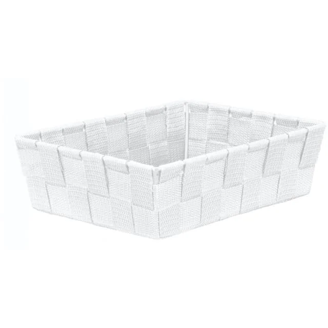 Kleine Wolke Chico oppbevaringskurv, 24x18,5 cm, hvit | 5889100060