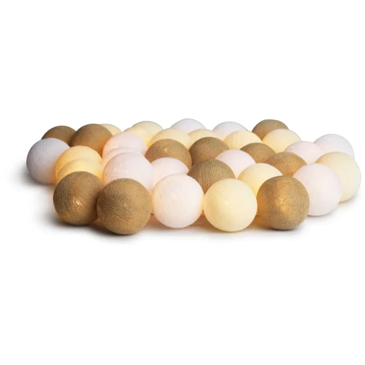 Iris Lights Creamy White lyskjede, 35 kuler | IR BOX0040