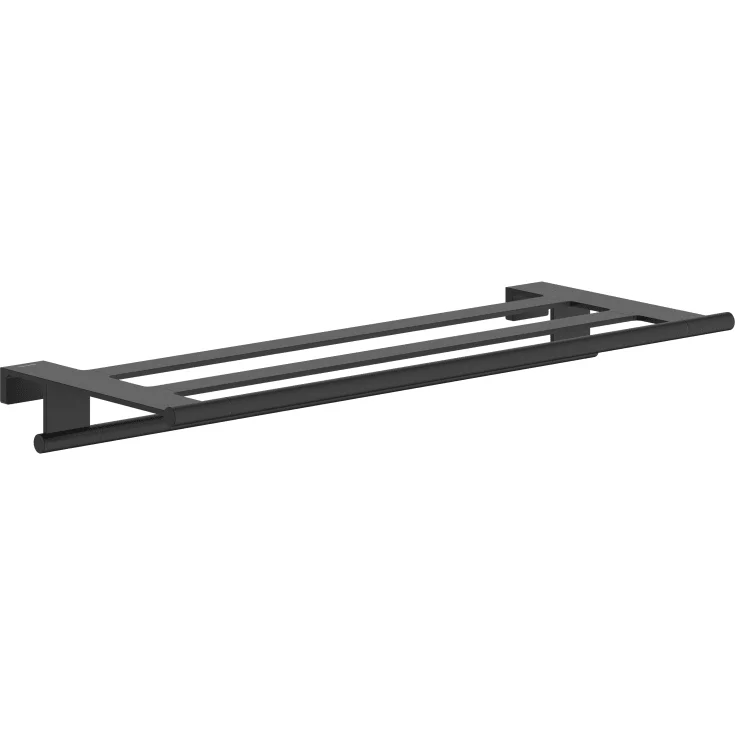 Hansgrohe AddStoris S hylle, 66,1x26,2 cm, matt sort | 41781670