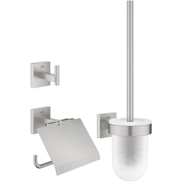 Grohe Start Cube badetilbehørssett, stål | 41123DC0