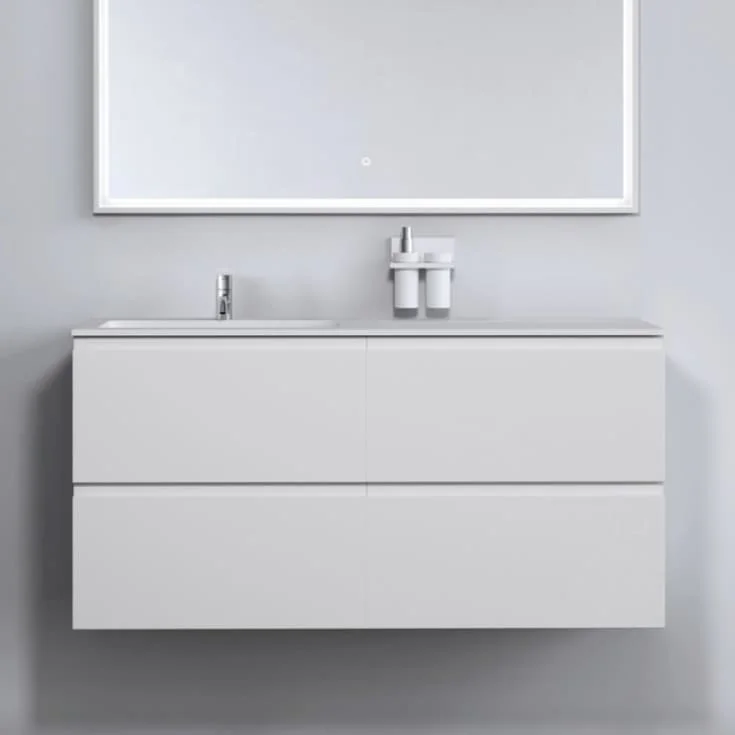 Copenhagen Bath Malmø 120 møbelpakke, venstre, 120x45x60 cm, hvit matt | 30010206 Copenhagen Bath Malmø 120 møbelpakke, venstre, 120x45x60 cm, hvit matt | 30010206