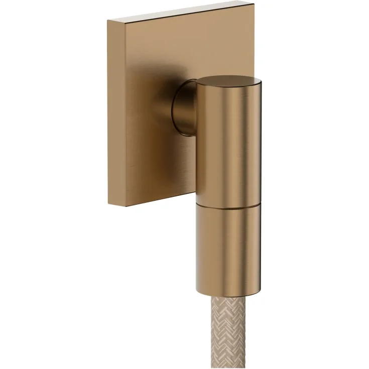 Hansgrohe FixFit Fine E slangeuttak, børstet bronse | 28883140