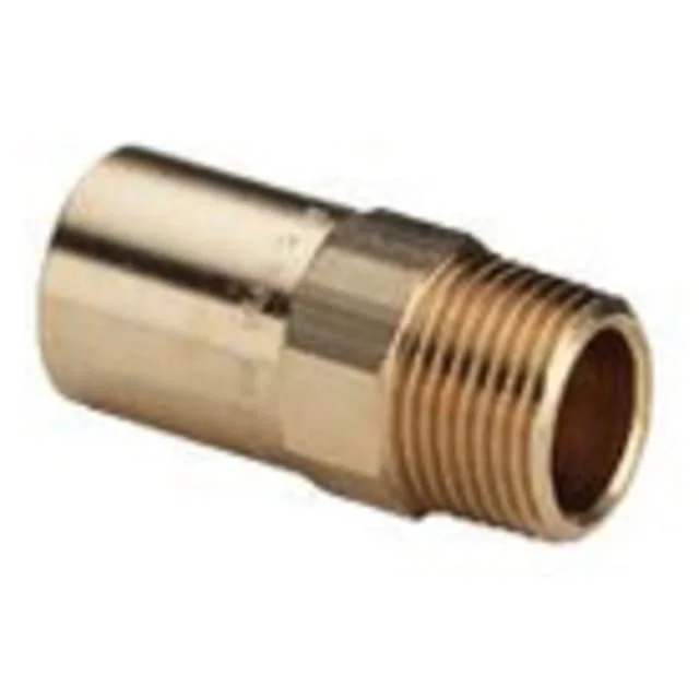Viega Sanpress-kobling, tappevann, varme, nippel/nippel, 18 mm x 1/2" | 285081 Viega Sanpress-kobling, tappevann, varme, nippel/nippel, 18 mm x 1/2" | 285081