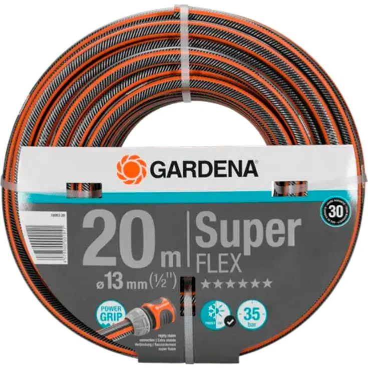 Gardena Premium SuperFLEX hageslange, power grip, 13 mm, 20 m | 18093-20