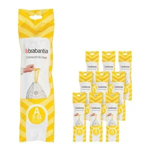 PerfectFit avfallsposer 3L 200-pack kode A hvit v:8928247 PerfectFit avfallsposer 3L 200-pack kode A hvit v:8928247