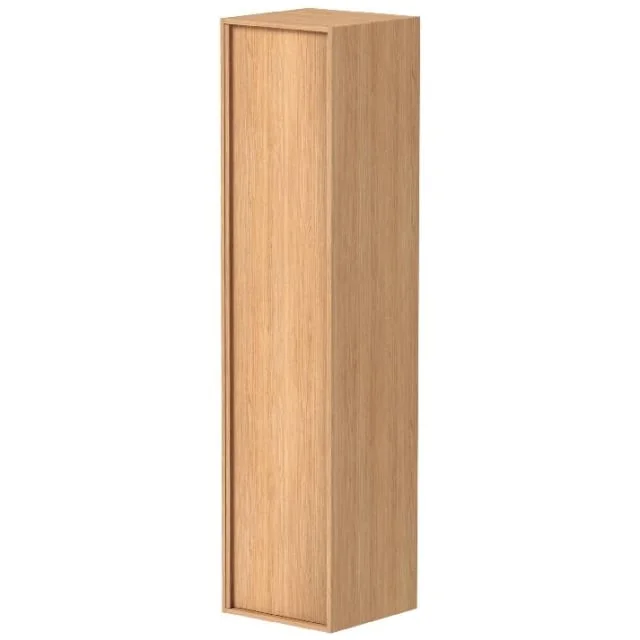 Korsbakken Home høyskap med 1 dør, soft-close, 37,6x36,9 cm, eik | 181346038