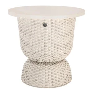 Twist bord med oppbevaring 44×43 cm champagne v:9545149 Twist bord med oppbevaring 44×43 cm champagne v:9545149