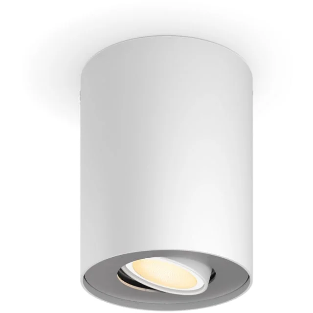 Philips Hue Pillar spotlight, hvit | 929003811301