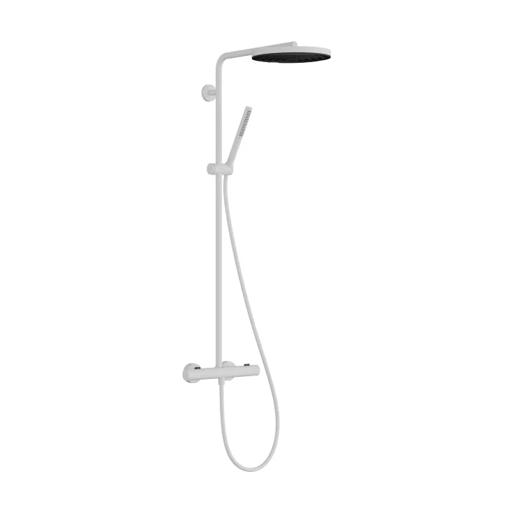 Hansgrohe Pulsify S Puro 260 dusjsett, vannsparende, matt hvit | 24223700