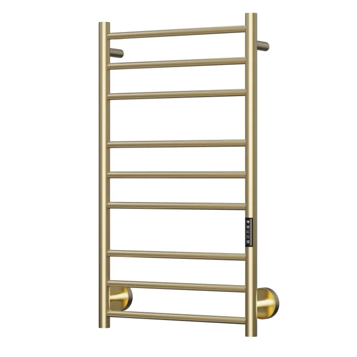 TVS Plus 9L håndkletørker, el, 50×86 cm, børstet gull | PLUS-9-W-BG TVS Plus 9L håndkletørker, el, 50×86 cm, børstet gull | PLUS-9-W-BG