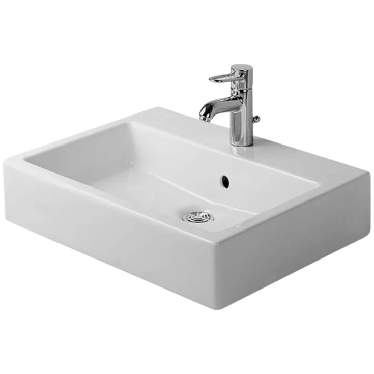 Duravit Vero toppmontert servant, 60x46,5 cm, med wondergliss, hvit | 04546000271